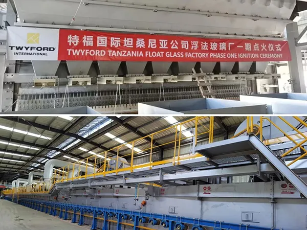 600t/d Large Format Float Glass Production Line in Tanzania