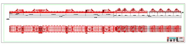 Annealing lehr layout