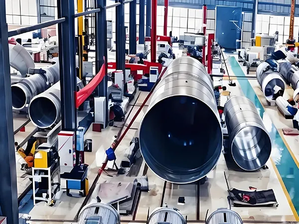 Digital workshop for pressure vessel manufacturing