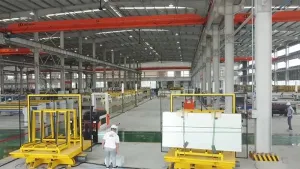 AGV Glass Transport System