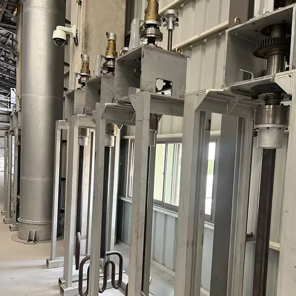 Vertical Stirrer Unit for Forehearths