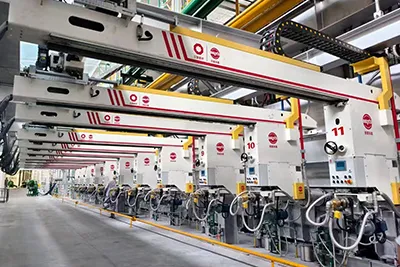Float Glass Top Roller