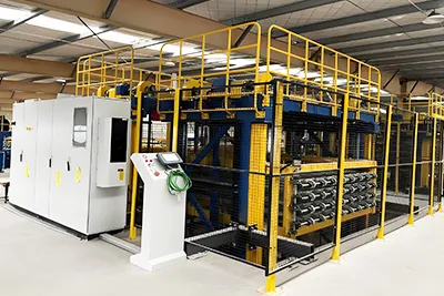 Glass Sheet Transport Shuttle System