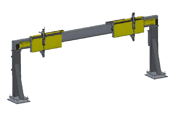 Glass edge trimming machine