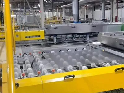 Solar Glass Washing Machine
