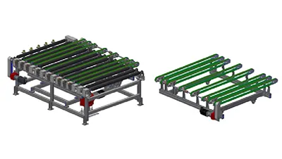 Crossover conveyor (pneumatic lifting)
