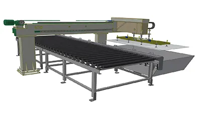 Waste discharge conveyor