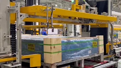 Automatic Glass Sheet Packaging Line