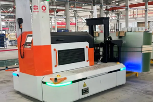 AGV Glass Transport System