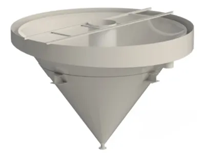 Ore storage hopper