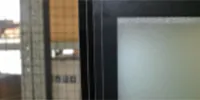 Screen printed glass